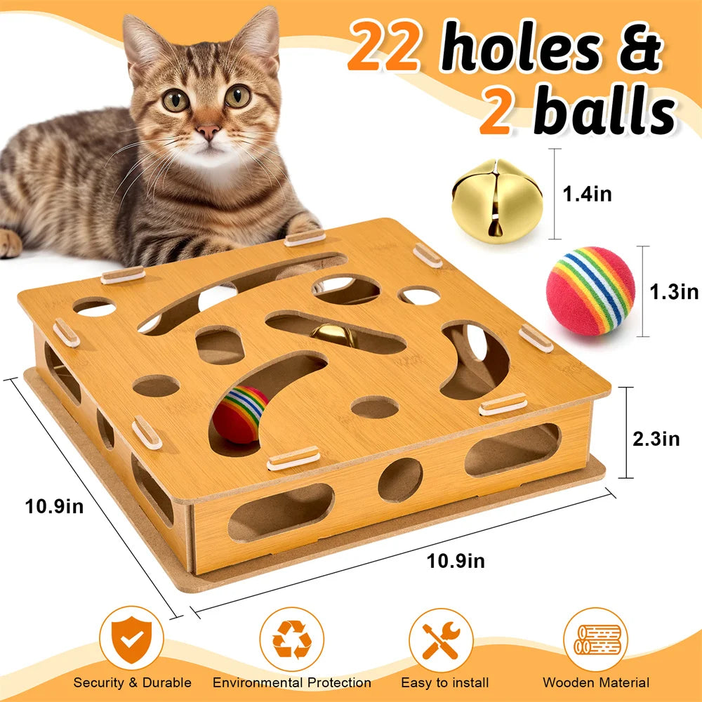 kitten toy cat Interactive Toy Can Stimulate Cat Curiosity Pet cat toys for indoor cats puzzle toy
