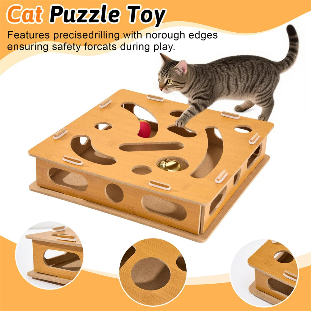kitten toy cat Interactive Toy Can Stimulate Cat Curiosity Pet cat toys for indoor cats puzzle toy